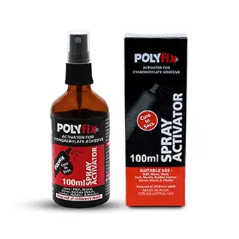 POLYFIX Spray Activator for Super Glue (Transparent)