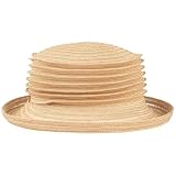 Mayser Belma Sommer Faltenhut Strohhut Urlaubshut (One Size - Natur)