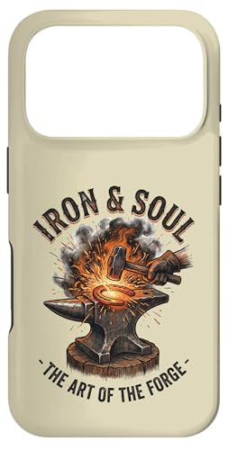 Iron And Soul �b�� �b�� �A���r�� �n���}�[ �A�[�g���[�N �X�}�z�P�[�X iPhone 17 Pro �p
