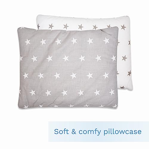 2-teiliges Baby Kinder Bettbezug 80 x 70 cm mit Kopfkissenbezug - Muster 21