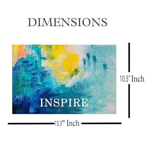 Laptop Skin Stickers Bubble-Free HD Quality Sticker for Laptops Upto 15.6" Compatible with Apple/Dell/HP/Lenovo/Acer/Asus/Sony (Dustproof|Waterproof|Scratchproof|Reusable) - INSPIRE1