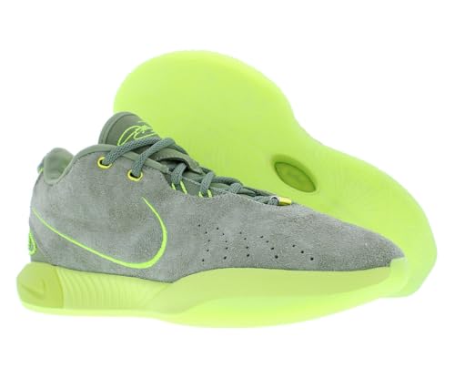 Nike NIKE Lebron XXI Basketball Shoes (FV2345-302, Oil Green/Volt/Volt) Size 10