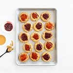 Nordic Ware Brilliant Aluminium antiadhésif 3-Piece Ensemble de feuilles de cuisson - Comprend la demi-feuille, le quart et la huitième feuille