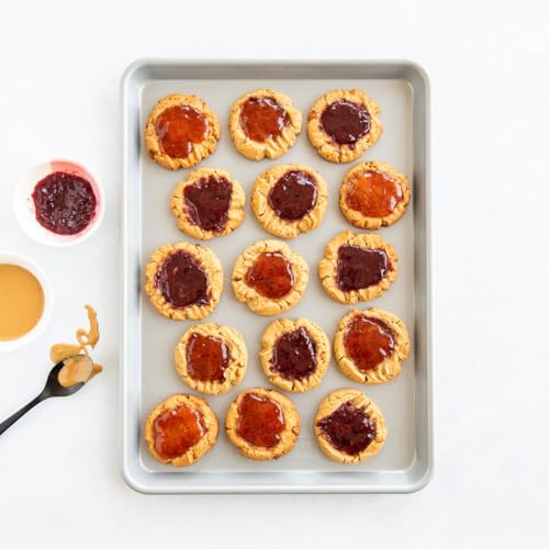 Nordic Ware Brilliant™ Vibrant Bakeware 18 x 13 Half Sheet Pan, Nonstick Crafted without PFAS or PTFE for Safe Cooking; Reinforced Steel Edge Prevents Deformation - Image 3