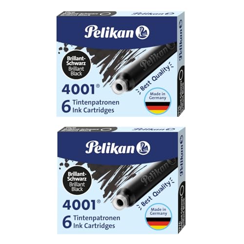 Pelican Cartridge Ink TP/6, Black, 6/2 Box Set