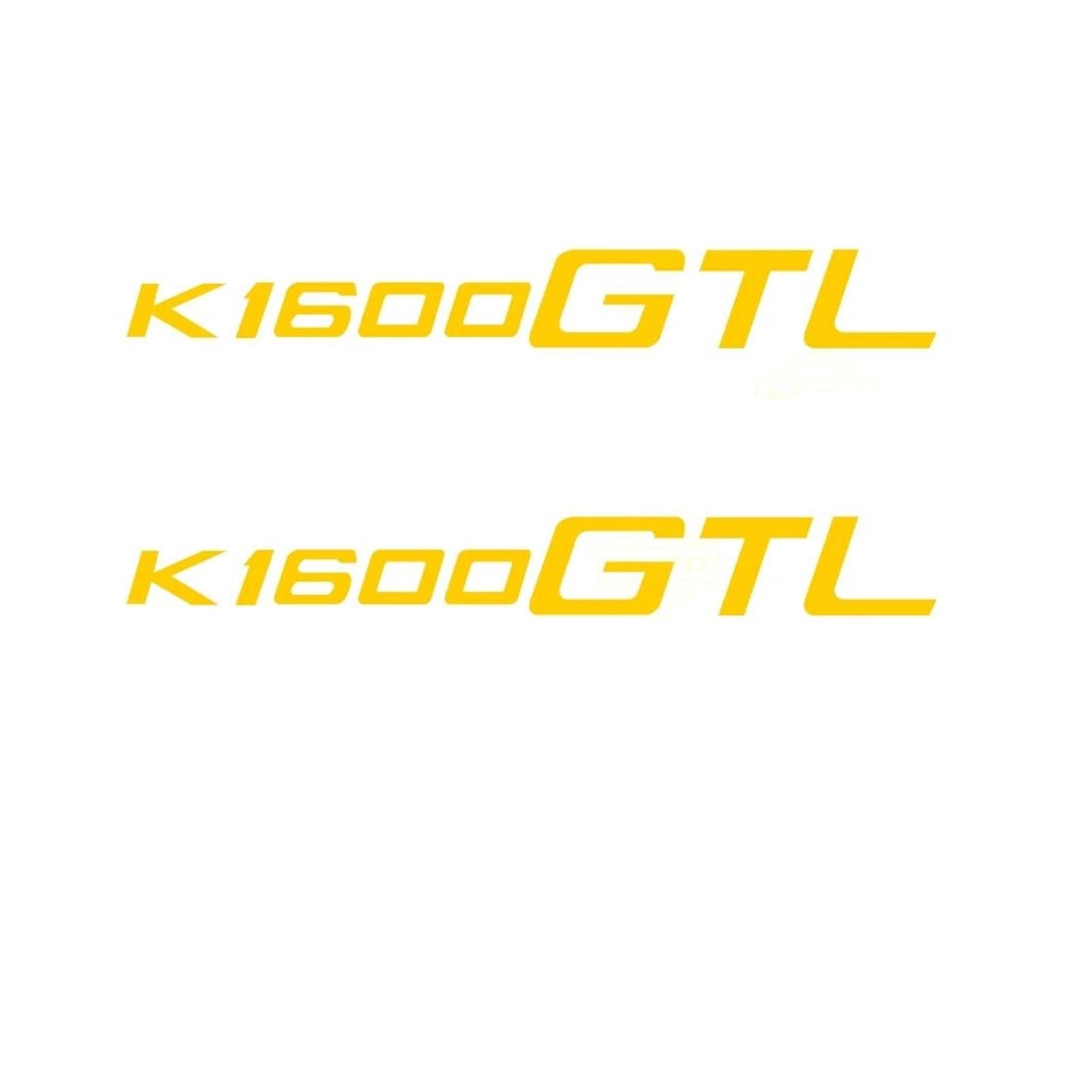 Decoration for BMW K1600GTL K1600 1600GTL K 1600 GTL 2011-2024 2025 Glow Stickers Waterproof Reflection Decals Decoration(Gold)