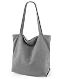 Iioscre Corduroy Tote Bag for Women,Hobo HandBags with Zipper,Large Capacity Casual Shoulder Handbags with Inner Pockets