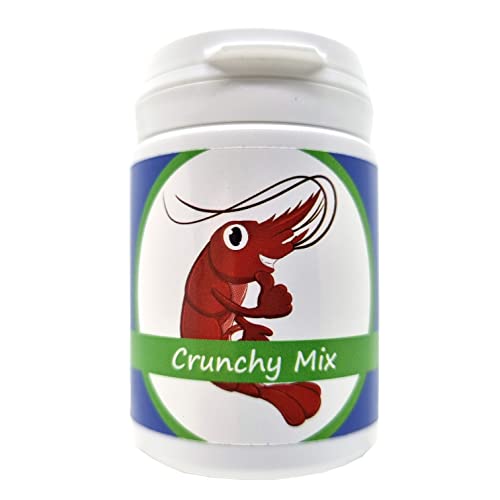 Crunchy Mix 75ml (5 Sorten), Crunchy Feed - Futter für Garnelen, Krebse, Welse und Schnecken