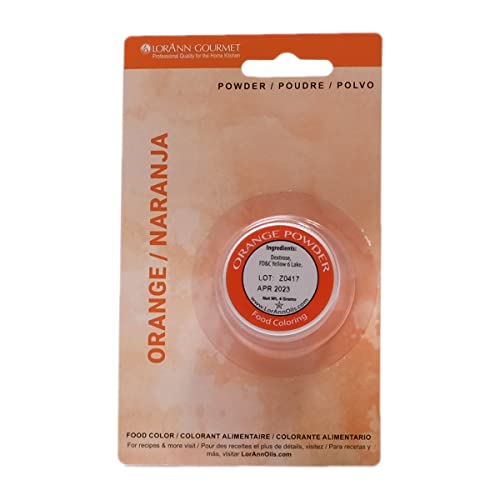 Lorann Food Coloring Powder 1/2 Ounce, Set Of 5 Colors #TOP4