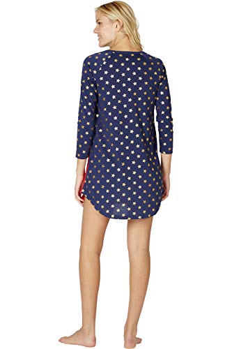 Intimo Wonder Woman Circle Logo Raglan Night Gown (Xs) #TOP2