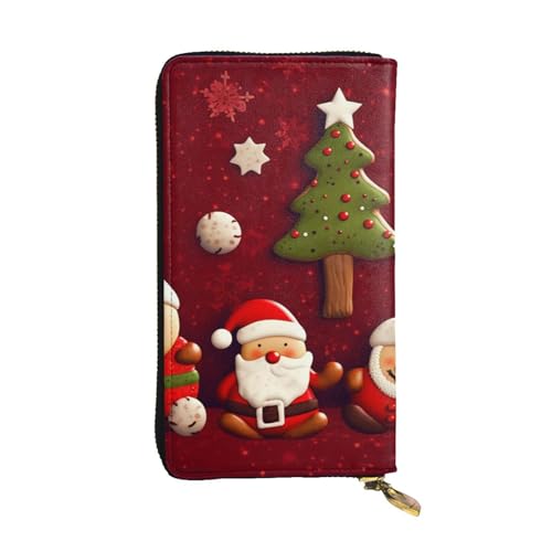 Portefeuille femme Happy Christmas le cadeau idéal en cuir avec grande capacité