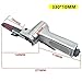 Mini Air Belt Sander, Pneumatic Handheld Angle Grinder Tool for Wood Metal Sanding Grinding (330x10mm)