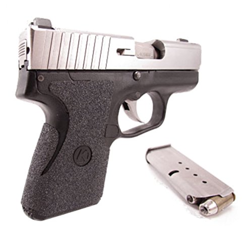 TALON Grips for Kahr Arms CM9, CM40, PM9, PM40 Black Rubber - 302R W/Free Sticker - Johnson Enterprises, LLC