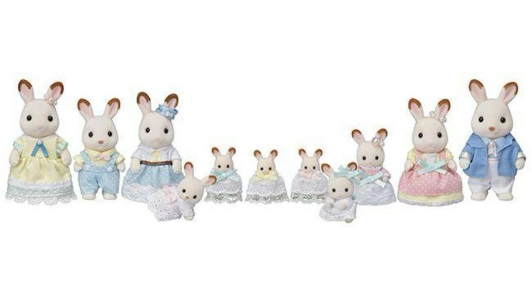 Amazon.co.jp: ファミリー ショコラウサギファミリー セレブレーション  