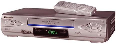 Panasonic PV-V4612S 4-Head Hi-Fi VCR, Silver