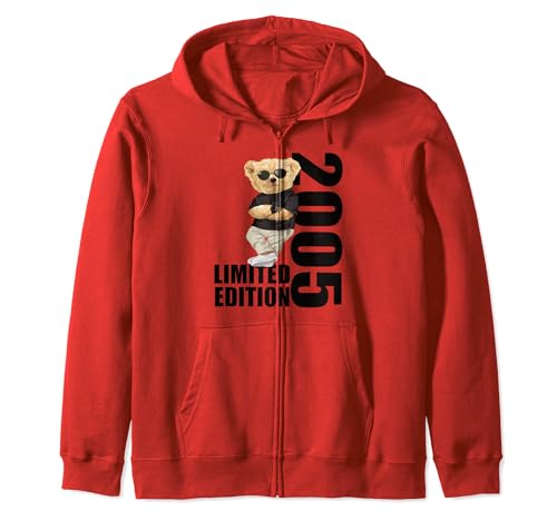 Edición limitada 2005 Osos Cumpleaños 2005 Vintage 2005 Sudadera con Capucha
