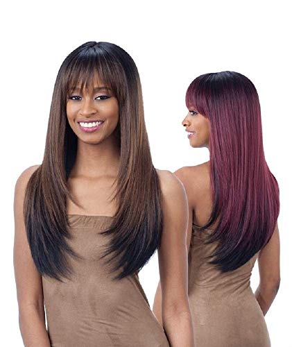 BRISA (CMBROWNIE) - FreeTress Equal Synthetic Italian Lace Front Wig