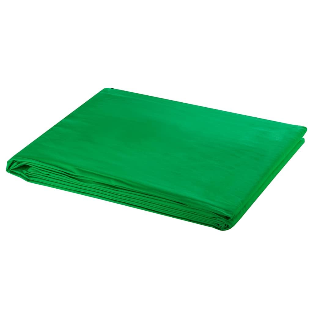 Set da studio fotografico con sfondo, kit di illuminazione, treppiede regolabile, 300 x 300 cm, sfondo in cotone, borsa per il trasporto, ideale per ritratti e fotografia di prodotti in