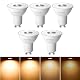 Dimmbar GU10 LED Lampe 5.7W von Linkind, ersetzt 75W, 5 Stück