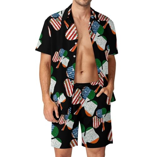 Conjunto de camisa y pantalón corto hombre cómodo que soluciona el look de verano