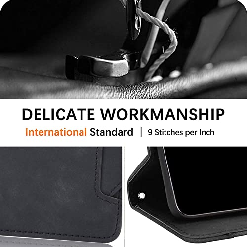 TANSKE Capa Capinha Carteira para Xiaomi Poco X3 Pro/Poco X3 NFC, [5 Slot de cartão] Couro PU Premiu