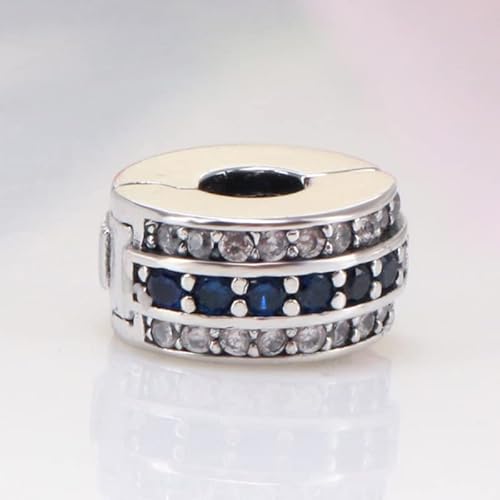 Clip Charm 925 Sterling Silver Pendant,Girl Jewelry Beads Gifts For Women Bracelet&Necklace A0239 #TOP2