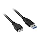 Produktbild Sharkoon 1 m USB 3.0-A/USB 3.0 Micro-B