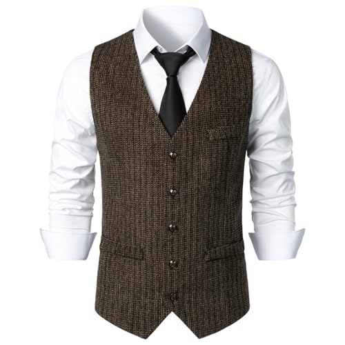 Gilet rétro pour structurer votre silhouette en costume décontracté