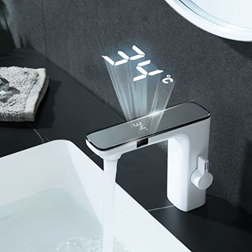 Grifo sensor automático para lavabo de baño moderno y comercial 2