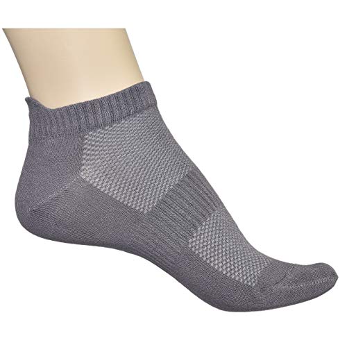 ELYFER Unisex 4 Pack Thin Bamboo Ankle Socks, Bamboo Socks Pack for Men and Women, Comfort Blend Low Cut Bamboo Sneakers Socks, Casual Moisture Wicking Fiber Socks