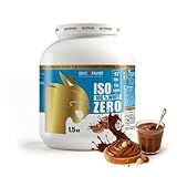 ISO WHEY ZERO 100% Pure Protéine   Pure Whey Protéine Isolate Savoureuse Pour Prise de Masse Musculaire   Assimilable Rapidement   1,5kg   Saveur Chocotella   Eric Favre