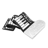 iBalody 49 Schlüssel-Digital-Tastatur-Klavier-Hand Rollen Oben elektronische Klavier-Auflage mit Lautsprechern Flexibles Silikon-Geschenk für Kinderstudent