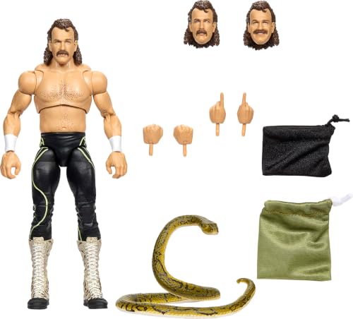 Mattel WWE Ultimate Edition Jake Roberts Action Figure & Accessories by Mattel - Used condition - US$31.50