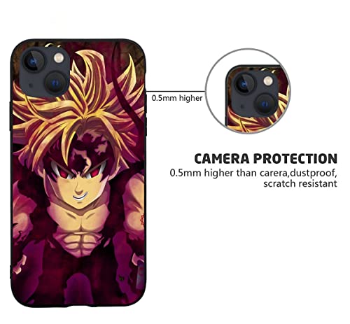 Case For Iphone 7/8/Se 2020 Case The Seven Anime With Deadly Sins 126, Ultra Thin Slim Fit Shockproof Flexible Tpu Black Anime Phone Case #TOP5