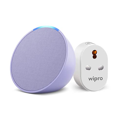 Echo Pop (Purple) Smart Home combo with Wipro 16A Smart Plug - Image 2