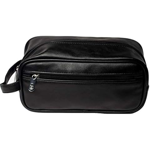 baKblade Leather Travel Bag - Compatible with baKblade 2.0 or Elite Back Shaver as well as Bodblade Shaver (Shavers Sold Separately) Cover