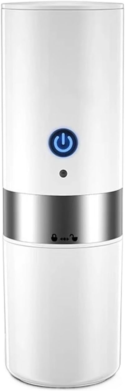 FanSee Portable Espresso Maker Full-Automatic Electric Coffee Machine Mini Coffee Capsule Machine Camping Travel (Color : Dull)