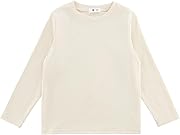 [HahaNice] 子供服 キッズ 長袖tシャツ 女の子 男の子 トレーナー 綿 インナー 無地 薄手 丸首 ロンt 体操服 肌着 春夏秋冬 ストレッチ性 90 100 110 120 130 140 150