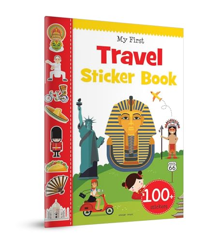 My First Travel Sticker Book: Exciting Sticker Book With 100 Stickers