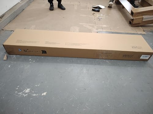 LITTLE TREE 63-Zoll-Konsolentisch im Landhausstil, 2-stufiger Sofatisch aus Holz für hinter die Couch, schmaler, Langer Eingangstisch für Wohnzimmer, Eingangsbereich, Flur (Natur)