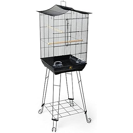 Amazon Allforwan ｓlife プレビューペット 新しくなってリニューアル 鳥かご Prevuepet Newクラウントップバードケージ スタンドセット 262 プレビューペット 鳥かご ケージ 通販