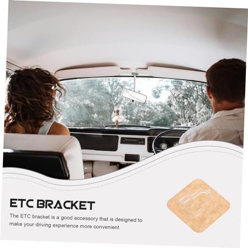 OSOLADY Etc Bracket Car Adhesive Fixing Device Holder for Toll Collection System - Thumbnail 5