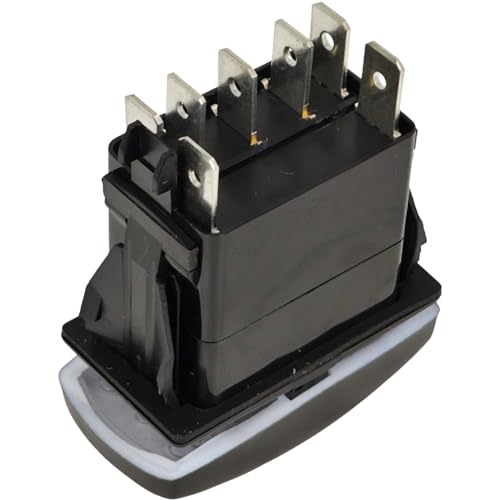 Interruptor basculante 263-5419 auxiliar de dos polos compatible con chasis 277D 2