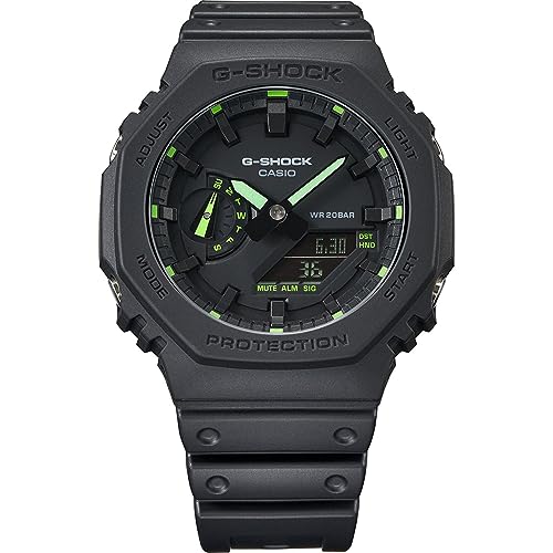 Casio Montre G-Shock pour homme en résine et carbone - CA.GA-2100-1A3ER