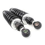 340 mm per Harley XL, Per Touring, Dyna, Softail, Bob Racer, Scrambler, Scooter, ATV, R9T. Ammortizzatore posteriore universale per moto, sostituzione e aggiornamento di ammortizzatori in metallo.