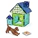 Magna-Tiles Dog House 13-Piece Magnetic Construction Set, The Original Magnetic Building Brand