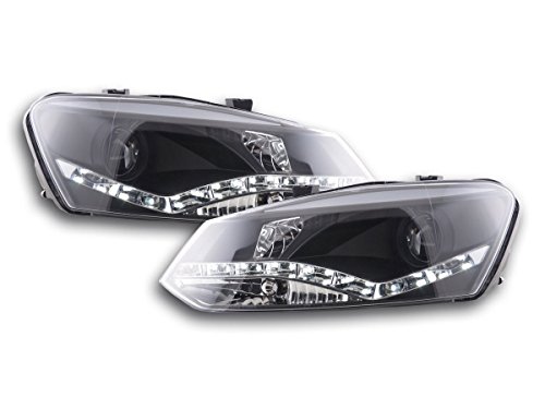 Phare avant FK Automotive résistant avec feux de jour pour remplacer vos optiques