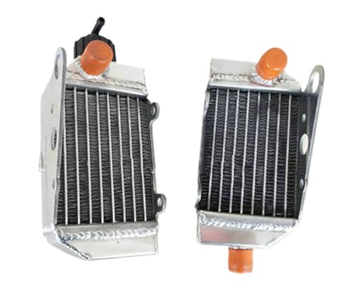 Radiateur KTM 50 SX aluminium complet GPI RACING pour refroidissement mini moto 49cc