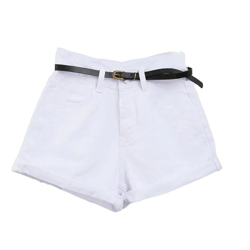 Short en jean taille haute jambes larges pour sublimer la silhouette