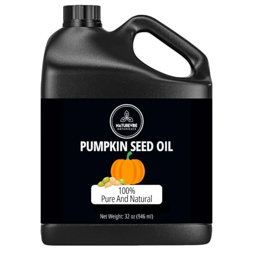 Naturevibe Botanicals NB-PSO-80 Pumpkin Seed Oil 32 Ounces cover